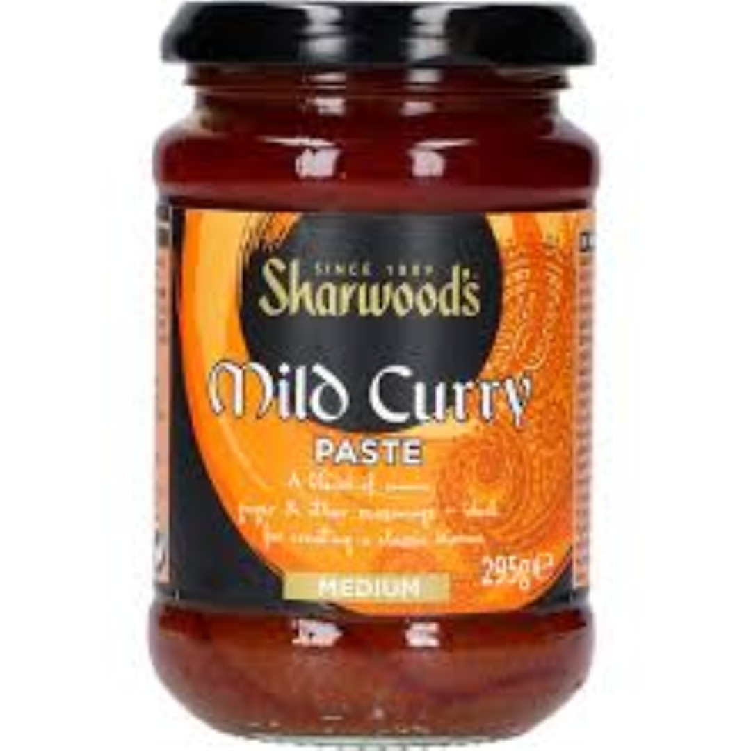 SHARWOODS MILD CURRY PASTE 295G